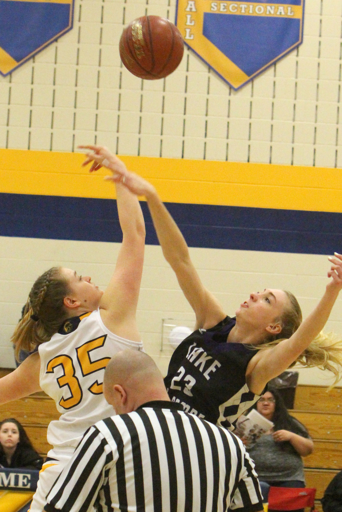 Lake Holcombe at New Auburn girls basketball 2-14-19